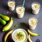 Banana Avocado Yogurt Smoothie compressed image1