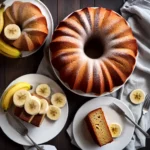 Banana Bundt Cake compressed image1