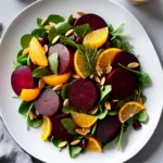 Beet and Citrus Salad With Pine Nut Vinaigrette Recipe compressed image1