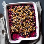 Blackberry Crisp with Frozen Berries compressed image1