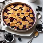 Blackberry Pear Cobbler compressed image1