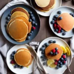 Blue Cornmeal Pancakes compressed image1