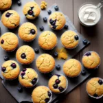 Blueberry Cornmeal Muffins compressed image1
