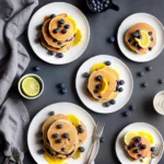 Blueberry Lemon Yogurt Pancakes compressed image1