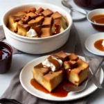 Bread Pudding With Caramel Sauce compressed image1