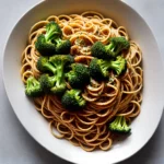 Broccoli Garlic Angel Hair Pasta compressed image1