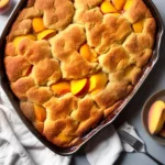 Butter Biscuit Peach Cobbler compressed image1