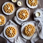 Buttermilk Vanilla Waffles Recipe compressed image1