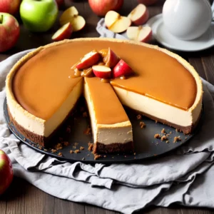 Caramel Apple Cheesecake compressed image1