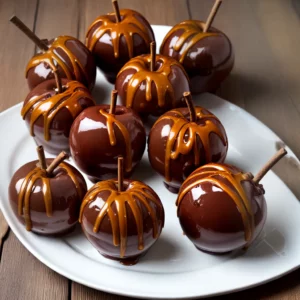 Caramel Chocolate and Candy Apples compressed image1