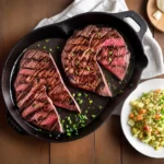 Cast Iron Skillet Steak compressed image1