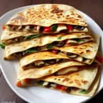 Cheese and Mushroom Quesadillas Quesadillas de Queso y Hongos compressed image1