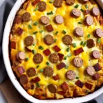 Cheese and Sausage Breakfast Casserole compressed image1