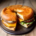 Cheeseburger Crescent Ring compressed image1