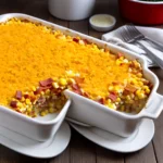 Cheesy Bacon Corn Casserole compressed image1
