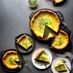 Cheesy Dutch Baby With Green Sauce compressed image1