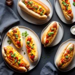 Cheesy Pizza Hot Dogs compressed image1