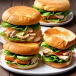Chicken Caesar Sandwiches compressed image1