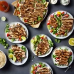 Chicken Souvlaki with Grilled Pita compressed image1