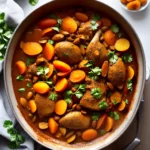Chicken Tagine With Apricots and Almonds compressed image1