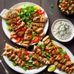 Chicken and Pork Souvlaki compressed image1
