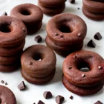 Chocolate Cake Doughnuts Recipe compressed image1