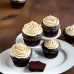 Chocolate Guinness Cupcakes with Irish Cream Frosting compressed image1