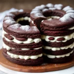 Chocolate Macaroon Tunnel Cake compressed image1
