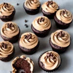 Chocolate Peanut Butter Cupcakes Recipe compressed image1