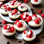 Chocolate Peppermint Cheesecake Bites compressed image1