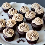 Chocolate Pudding Frosted Cupcakes compressed image1