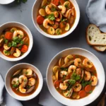 Cioppino Seafood Stew With Gremolata Toasts compressed image1