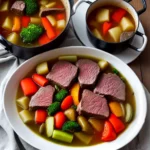 Classic Pot au Feu French Boiled Beef and Vegetables Recipe compressed image1