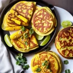 Colombian Style Arepas Griddled or Grilled Corn Cakes Recipe compressed image1