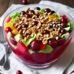 Cranberry Jell O Salad with Walnuts compressed image1