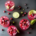 Cranberry Margaritas compressed image1