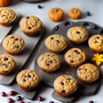 Cranberry Pumpkin Muffins compressed image1