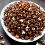 Crispy Chocolate Popcorn Recipe compressed image1