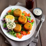 Crispy Salmon Croquettes with Remoulade Sauce compressed image1