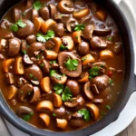 Crock Pot Mushrooms compressed image1