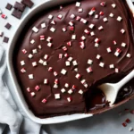 Dark Chocolate Peppermint Fudge compressed image1