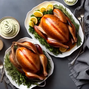 Dry Brined Turkey With Classic Herb Butter compressed image1
