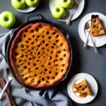 Easiest Caramel Apple Clafoutis compressed image1