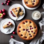 Easy Cranberry and Apple Cake compressed image1