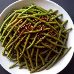 Easy Gan Bian Si Ji Dou Sichuan Dry Fried Green Beans compressed image1