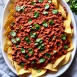 Easy Nachos with Refried Beans compressed image1