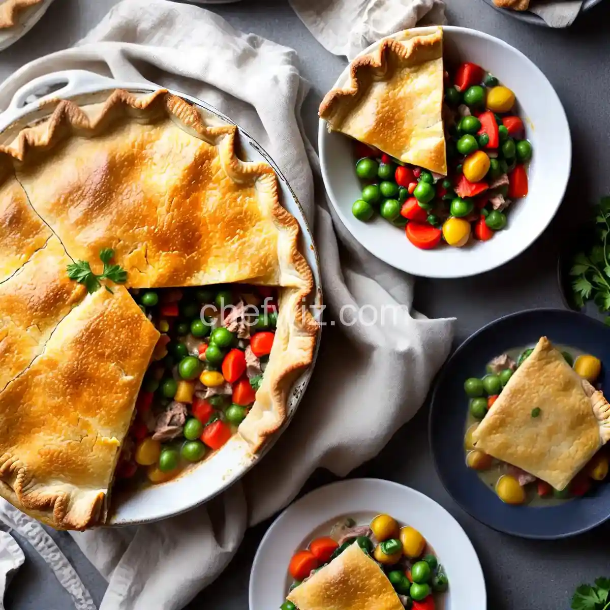 Easy Weeknight Tuna Pot Pie
