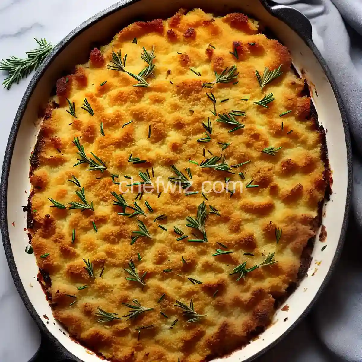 Fancy Crusted Rosemary Scalloped Potatoes Recipes Food Cooking Eating Dinner Ideas