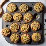 Farm Fresh Zucchini Cranberry Nut Muffins compressed image1