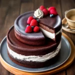 Flourless Chocolate Mousse Cake compressed image1